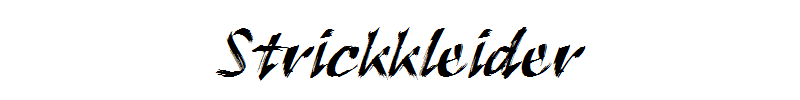 Strickkleider